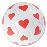 Hearts Soccer Ball